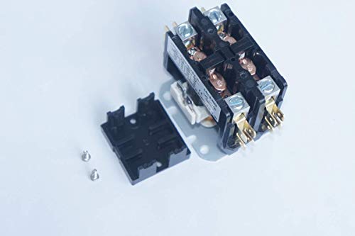 2 Pole Air Conditioner Contactor Condenser Contactor Compressor Contactor FLA 40 Amp 24V Coil