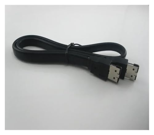 Cable eSATA macho a macho extensión 50 cm miniatura 2