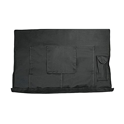 Oniissy Outdoor TV Cover, Waterproof, Weatherproof, Black, 600D Thick