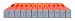 Mason Row XL-58014 12-Piece Punctuation and Symbols Clickable Bodoni Font Stamp Set