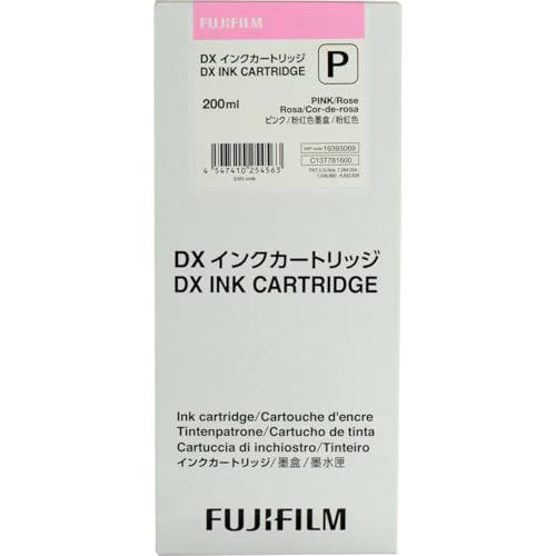 Fujifilm DX VIVIDIA Ink Cartridge 200 ML for Frontier-S Printer, Pink