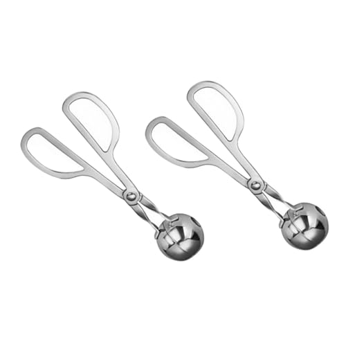 BRIGHTFUFU Meatball Makers Stainless Steel Meat Ball Making Tools Professional Molding for Rounded Meatballs