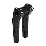 M Maintenanse 10' Height 1 inch & 1.25 inch Size Adjustable Handlebar Riser Clamp Pullback Fit For Harley Dyna Fat Bob Street Bob Low Rider Touring Electra Glide Fat boy