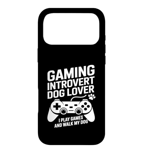 �Q�[�~���O �����I ���D�� I Play Games And Walk My Dog �X�}�z�P�[�X iPhone 17 Pro Max �p