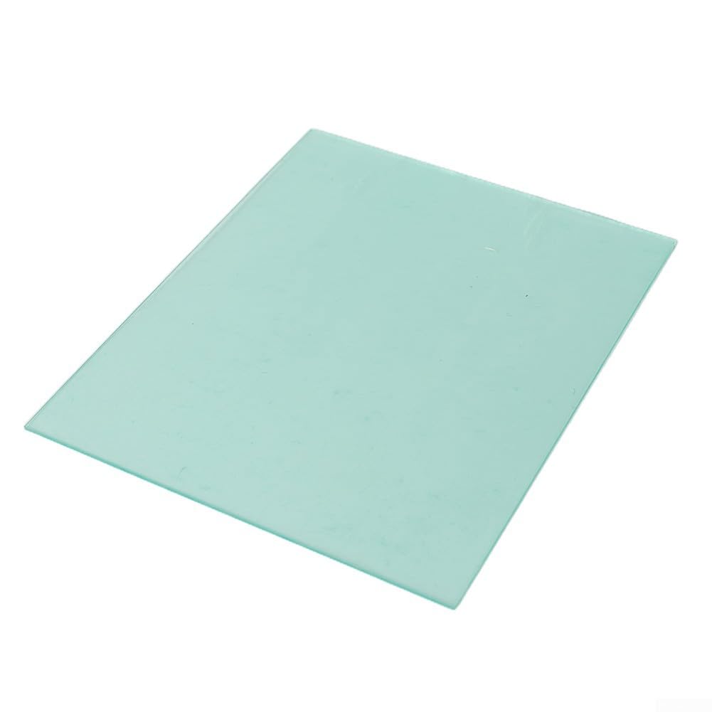 10 pezzi, lastrina protettiva trasparente di ricambio per elmetto da saldatura, piastra protettiva in PC per elmetto da saldatura (11 cm x 9 cm)