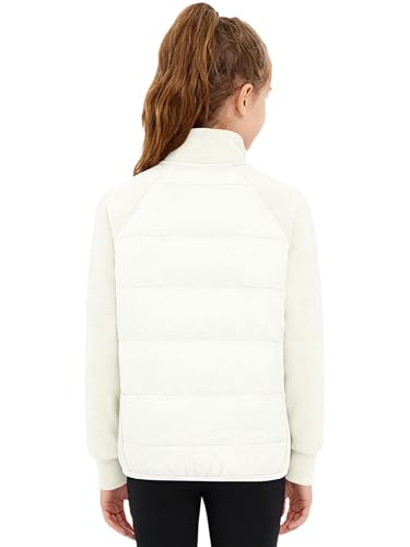 Image of Kids Girls Full Zip Sweatshirt Velvet Fleece Warm Jackets For Autumn Winter Camping Outdoors