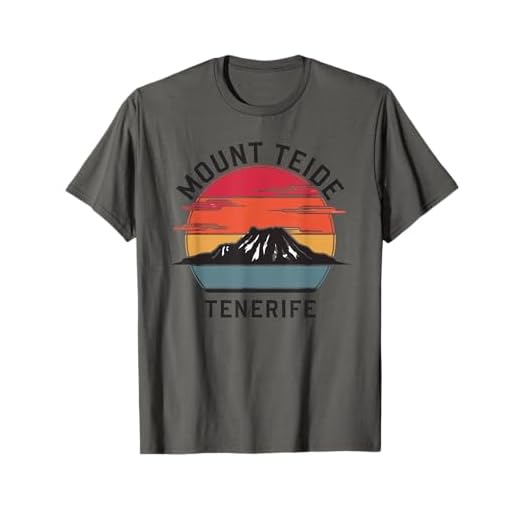 Mount Teide Tenerife Estilo Vintage Camiseta