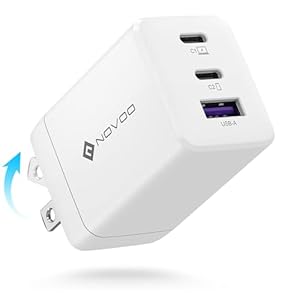 【本日最終日】NOVOO 合計67W USB-A＆USB-C 3ポート充電器 1,799円送料無料！