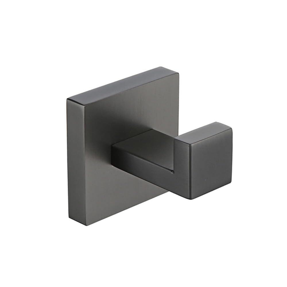 DKRAHRJJ Towel Rack Towel Toilet Paper Holder Robe Hook Wall Mounted Bathroom Accessories/Gray Robe Hook