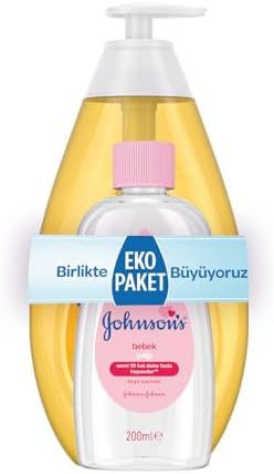Johnson's Baby Şampuanı 750ml Bebek Yağı Hediyeli 200ml