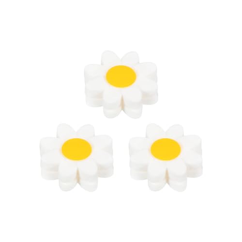 PATIKIL Tennis Racket Dampeners, 3 Pcs Soft Silicone Tennis Racquet Vibration Dampeners for Tennis Gift, White