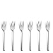 Produktbild B&R VISTA Kuchengabel Set, 6-teilig, 18/10 Edelstahl rostfrei, Kuchengabeln 6 Stück, Set für 6 Personen, Spülmaschinenfest, Kuchen-Besteck Set 6 Personen