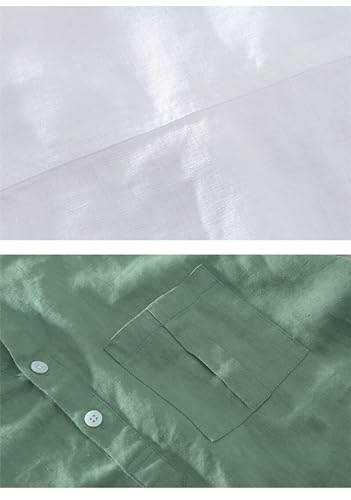 Image of Amazing Crafted Men's Half Sleeve Cotton Short Pocket Kurta
