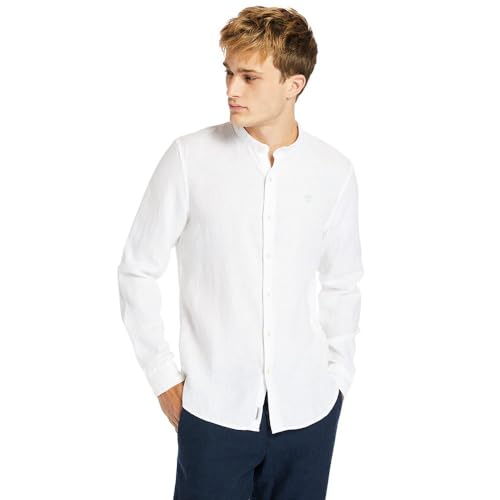 Timberland Ls Linen Korean Tricot vetement mode lin homme chic