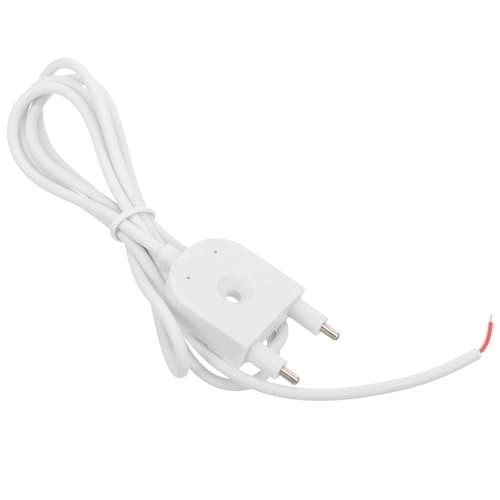 PartyKindom Water Leak Detector Probe with 1M Stainless Steel , Reusable Water Sensor Tool for Flood and Liquid Leak Detection in Homes and Basements