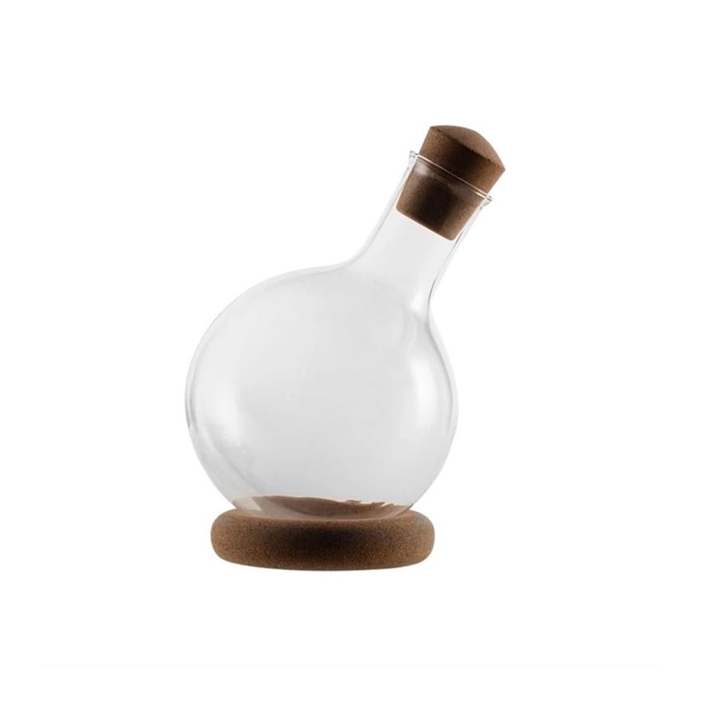 birene Carafe Distributeur de vin Rouge à Gyroscope Rotatif créatif en Cristal de Haute qualité for la Maison(2000ml)