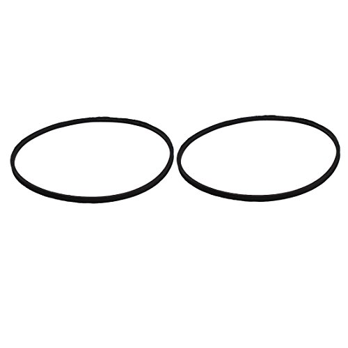 sourcingmap O-810E 810mm Inner Girth Transmission Drive Belt V-Belt 2pcs for Washing Machine