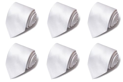 Image of Passabin Tie For Men Necktie Woven Jacquard Neck Ties Set 6 PCS