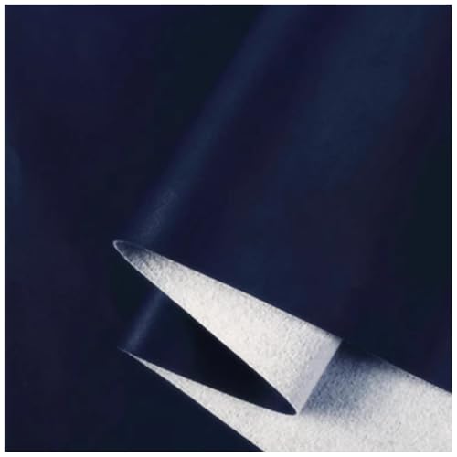 Faux cuir résistant à l'usure pour réparer un siège abîmé bleu 1,4x1,5m