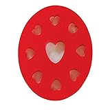 R&M International 2730 Mini Pie Topper Cutter, Heart, 5