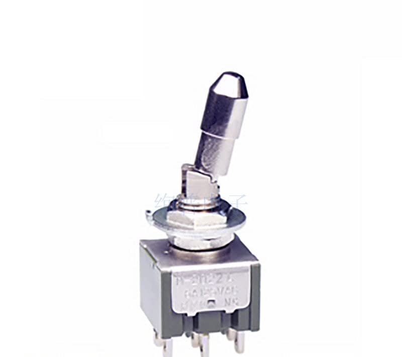 Commutateur M2022LL4W01 M-2022L bouton-poussoir DPDT 2 ouvert pour châssis