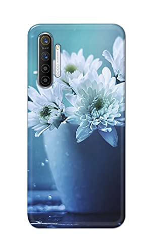 Image of PRINTFIDAA Flowers in The Glass On The Table Printed Designer Hard Back Case Cover for Realme XT /Realme X2 -(TY) MVN1002