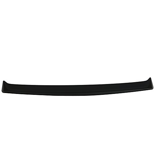 Trunk Spoiler Compatible with 2006-2011 Honda Civic 8th, Performance Style Unpainted Raw Material Black ABS Rear Tail Lip Deck Boot Wing by IKON MOTORSPORTS, 2007 2008 2009 2010