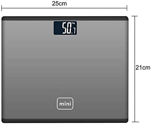 Báscula Digital de Baño con Pantalla LED miniatura 7