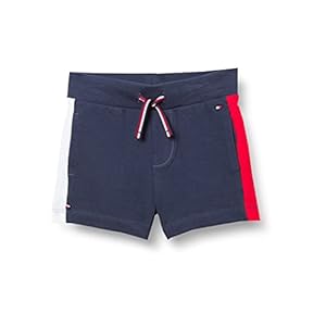 Tommy Hilfiger baby-jongens Shorts BABY SIDESTRIPE SWEATSHORTS