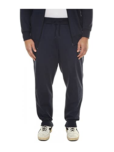 Maxfort Winterjas met capuchon of sportbroek voor heren en jongens, oversized, blauwe broek, 5XL Grote Maten