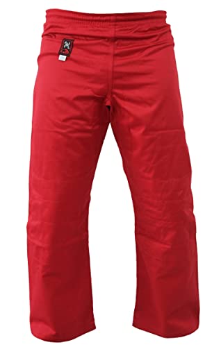 Budodrake Judohose Ronin rot (180)