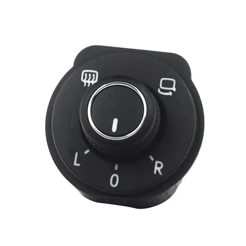Interrupteur de commande rétroviseur pour Polo 6R 2011-2016 bouton plastique noir