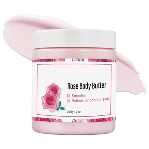 ISBEAUSOLS Rose Body Butter for Hydration Cover