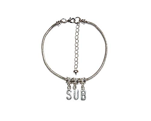 Preisvergleich Produktbild Sub Euro Fußkettchen Submissive Slave Fußkettchen Armband Sexy Jewels