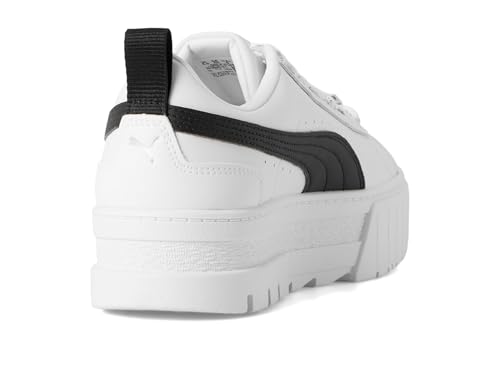 Image of PUMA Womens Mayze Flawless Lace Up Platform Sneakers Shoes Casual
