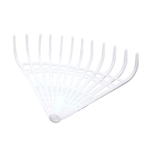 BGY Hand Rake Grass Small Working Shrub Garden Tool Yard Cleaning Leaf Replacement Heavy Duty Claw Lawn