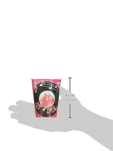 50'S Party Cups, 9 Oz., 8 Ct. #TOP3