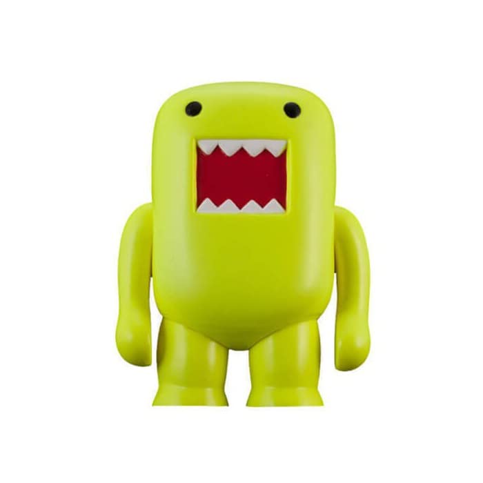 4" Domo Vinyl Figure: Black Light Yellow