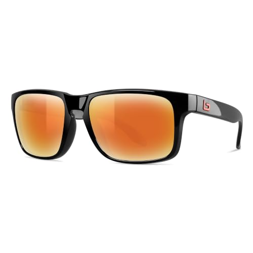 Image of B.N.U.S Sunglasses Corning Glass Lens, Non-Polarized for Men Women