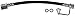 Dorman H622289 Brake Hydraulic Hose Compatible with Select Ram Models