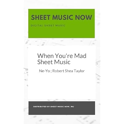 When You're Mad Sheet Music