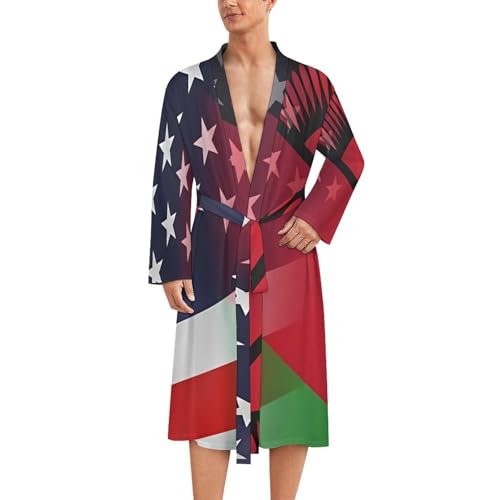 Bata de baño para hombre ideal para tus mañanas de descanso en casa