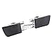OUG852 4Pcs Car Smoked Front Bumper Fog Light + Turn Signal Lamp Compatible MK3 Golf 1992-1997