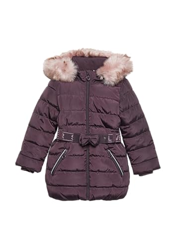 s.Oliver Junior Steppmantel mit abnehmbarem Kunstfell