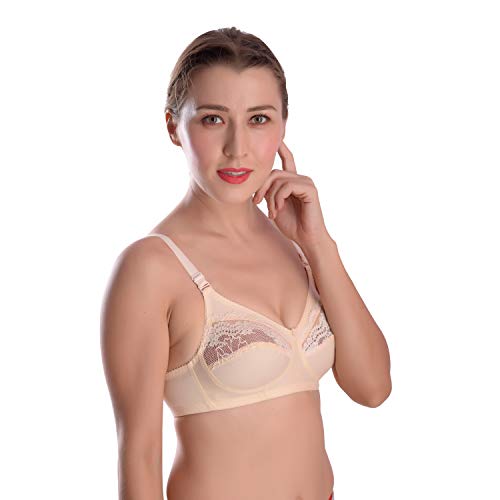 Image of Mypie Wired Regular Bra Bras Cotton and net for Women for Gym and Yoga Sports Push Up Bra