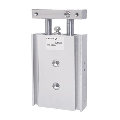Vérin CXSM6-20 double tige pour stopper les déviations de trajectoire - 2