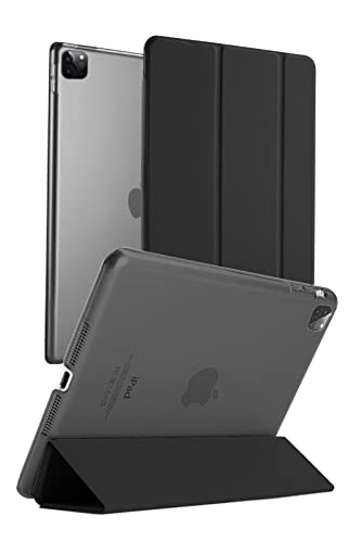 ホビナビ iPad ケース iPad 9.7 第6世代 第5世代 2018 2017 iPadカバー オートスリープ対応 三つ折りスタンド 軽量 薄型 耐衝撃 傷防止 ブラック