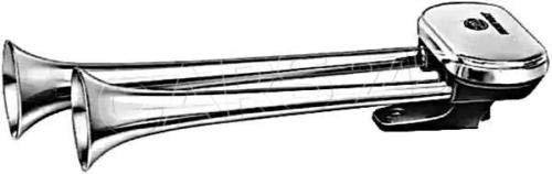 HELLA zweiklang Druckluft Hupe chrom schwarz 300-320Hz 20W 3PB005411-001