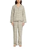 ESPRIT Pyjama-Set aus kariertem Flanell