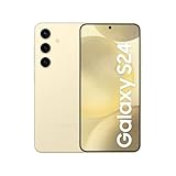 Samsung Galaxy S24, AI Android Smartphone, 8GB RAM, 128GB Storage, 50MP Camera, Long Battery Life, Amber Yellow, 3 Year Manufacturer Extended Warranty (UK Version)